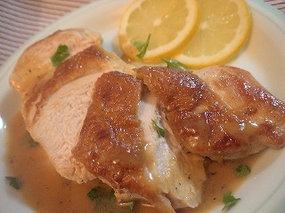 はなまる 落合シェフの 鶏胸肉のソテー レモンソース添え レシピ 三ツ星主婦の 簡単 家庭料理レシピ 作り方