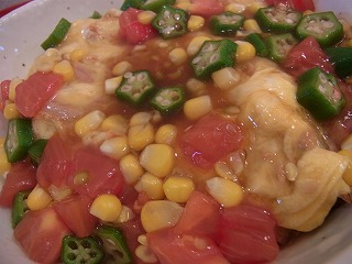 はなまるマーケット 夏野菜のあんかけオムライス丼 レシピ 三ツ星主婦の 簡単 家庭料理レシピ 作り方