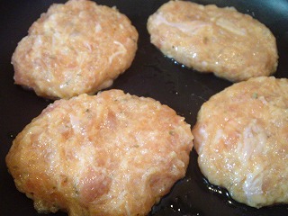 レシピ チキンハンバーグ
