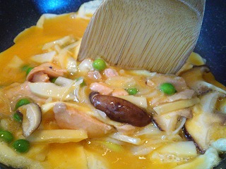 レシピ カニ玉