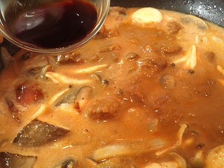 レシピ ビーフストロガノフ