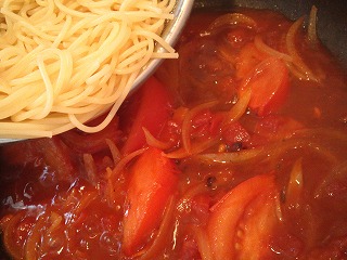 レシピ ミートボールのトマトパスタ