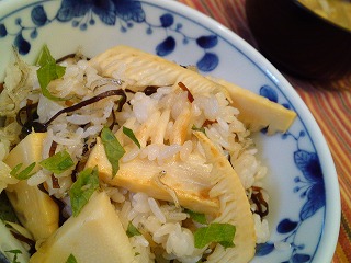 レシピ たけのこご飯