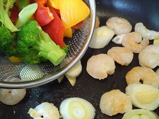 レシピ エビの塩味炒め