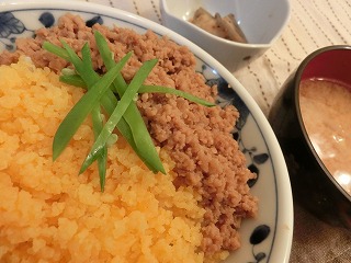 レシピ そぼろ丼