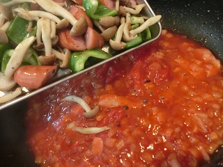 レシピ ナポリタン