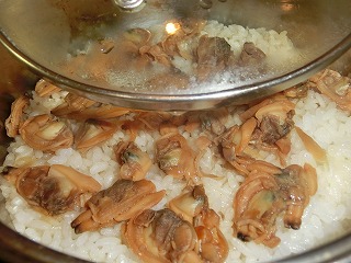 レシピ あさりの炊き込みご飯
