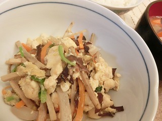 レシピ 炒り豆腐