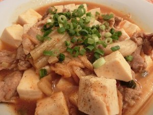 世界にひとつ ミラクルレシピの豚キム麻婆豆腐