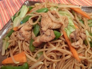 キューピー3分クッキングのスパイシーソース焼きそば