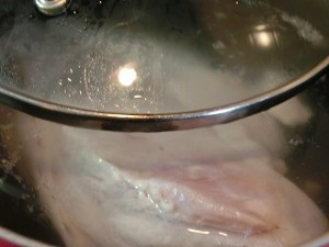 男子ごはんの大倉忠義さんの鶏パク(茹で鶏のパクチー和え)&ゴータマのプースー(かきたまスープ)