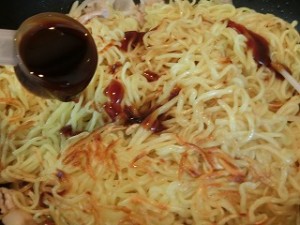 きょうの料理ビギナーズのオイスターソース焼きそば