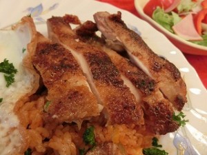 男子ごはんのジャークチキン