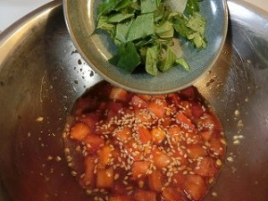 ノンストップ!の鶏のから揚げフレッシュトマトソース