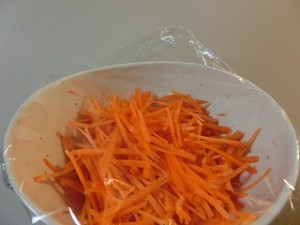 男子ごはんのにんじんの粒マスタードサラダ