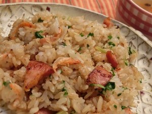ノンストップ!のセロリとベーコンのチャーハン