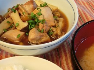 上沼恵美子のおしゃべりクッキングのきのこと鶏の甘辛煮