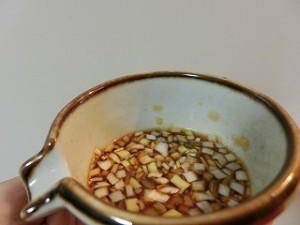 ノンストップ!のサンマと豆腐の中華ネギソース
