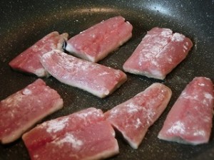 ノンストップ!のサンマと豆腐の中華ネギソース