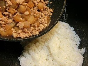 NHKあさイチのとうがんと鶏肉の混ぜごはん