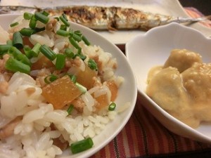 NHKあさイチのとうがんと鶏肉の混ぜごはん