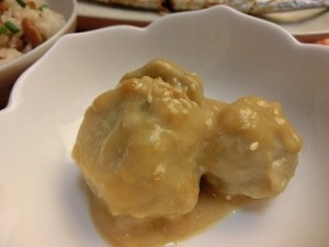 NHKきょうの料理の里芋のチーズみそ煮っころがし