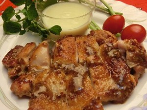 キューピー3分クッキングの鶏肉のハニーマスタード焼き
