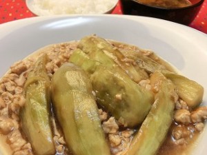 おかずのクッキングの麻婆(マーボー)翡翠なす