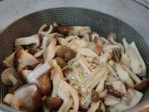 きょうの料理の塩きのこ