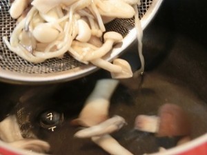 きょうの料理の塩きのこ汁