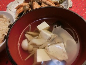 きょうの料理の塩きのこ汁