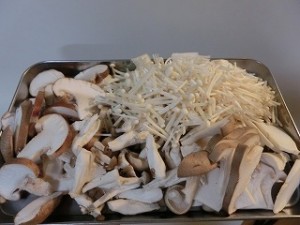 NHKきょうの料理の中国風きのこあんかけ焼きそば