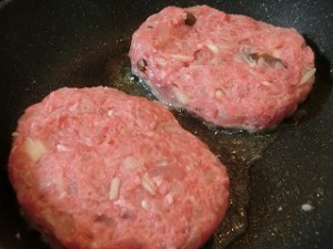 きょうの料理の和風きのこハンバーグ
