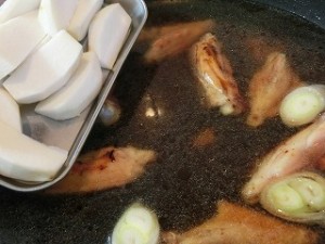 上沼恵美子のおしゃべりクッキングの里芋と手羽の煮込み