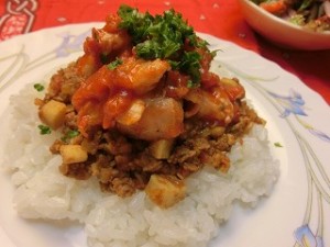 男子ごはんのイタリアンドライカレー