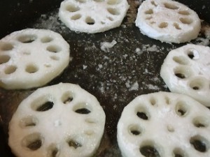 ノンストップ!の薩摩芋とレンコンのデパ地下風