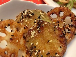 ノンストップ!の薩摩芋とレンコンのデパ地下風