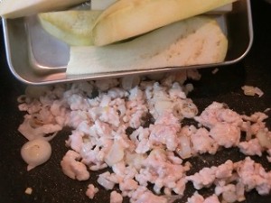 おかずのクッキングの麻婆(マーボー)翡翠なす