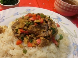 上沼恵美子のおしゃべりクッキングの牛肉のピラフ カレー風味