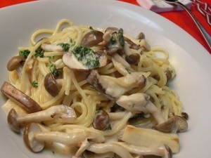 上沼恵美子のおしゃべりクッキングのきのこのクリームパスタ