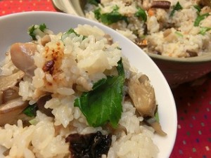 NHKあさイチの簡単!うまうま!きのこの炊き込みごはん