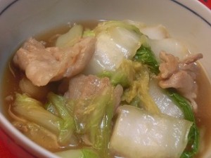 NHKきょうの料理の白菜のあんかけ