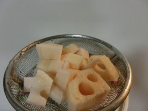 きょうの料理の豚肉とれんこんの炒め煮