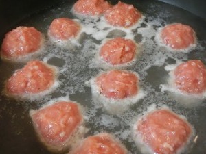 きょうの料理の大根と肉だんごのしょうゆ煮