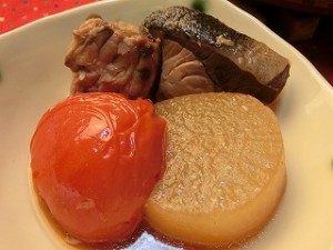 ノンストップ!のブリ大根のトマト煮