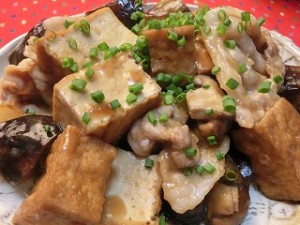上沼恵美子のおしゃべりクッキングの豚肉とナスの生姜煮