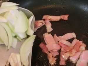 みんなの家庭の医学の小松菜のクリームスパゲティ