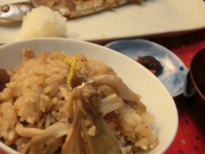NHKきょうの料理のきのこの炊き込みご飯