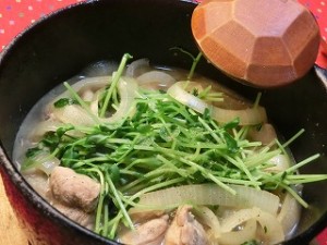 男子ごはんの鶏と香味野菜のすき焼き鍋