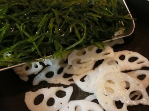 男子ごはんのレンコンとすき昆布の煮物